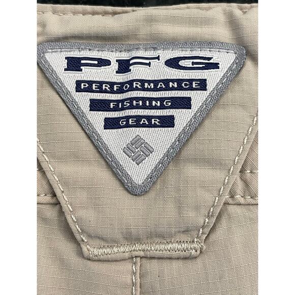 Columbia PFG omnishade convertible tan pants 14REG - Picture 4 of 13